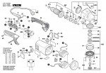 Bosch 3 601 H84 M30 GWS 24-230 JH Angle Grinder Spare Parts